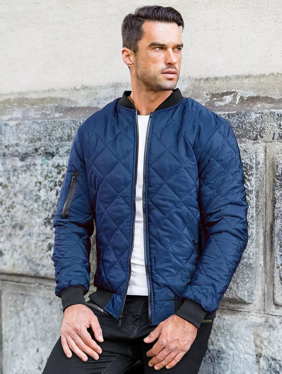 Men's dark blue jacket Morel