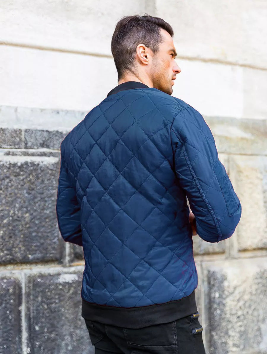 Men's dark blue jacket Morel