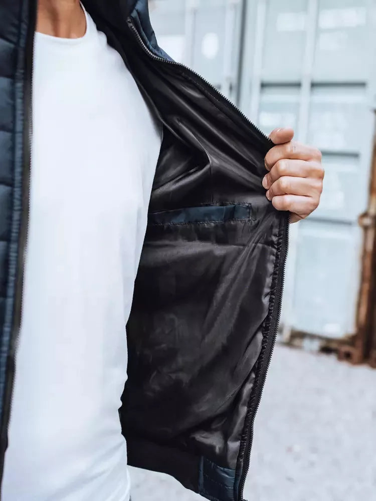 Men's dark blue jacket Tiful