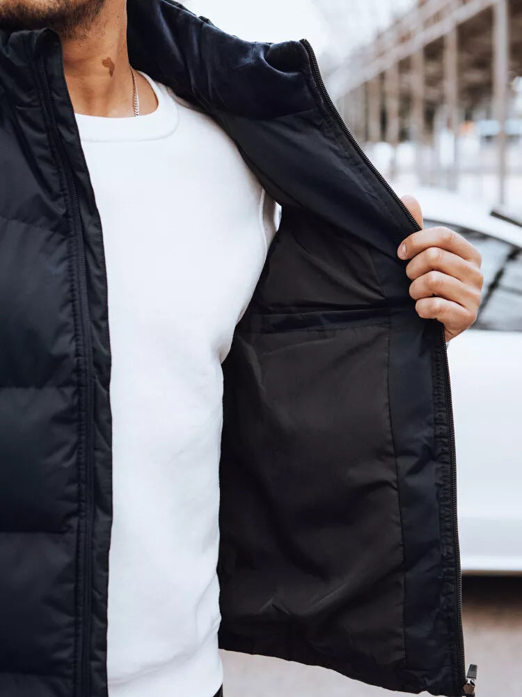 Men's dark blue vest Novar