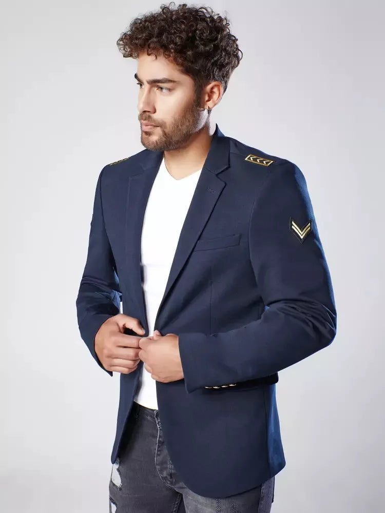 Men's navy blue Pilot jacket