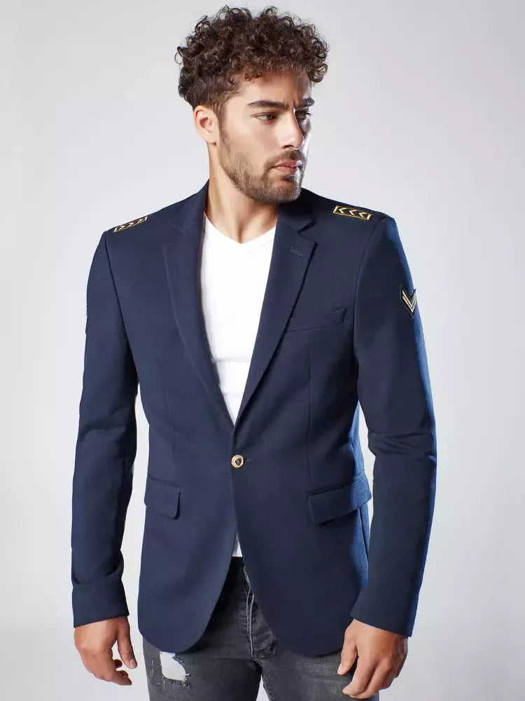 Men's navy blue Pilot jacket