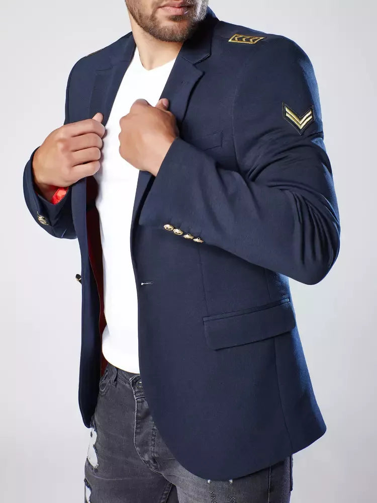 Men's navy blue Pilot jacket