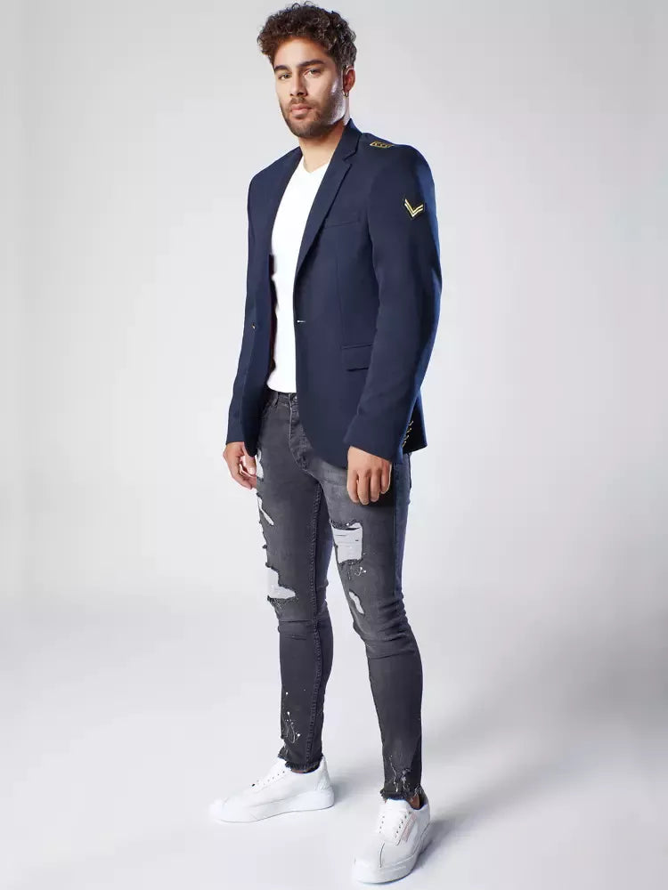 Men's navy blue Pilot jacket