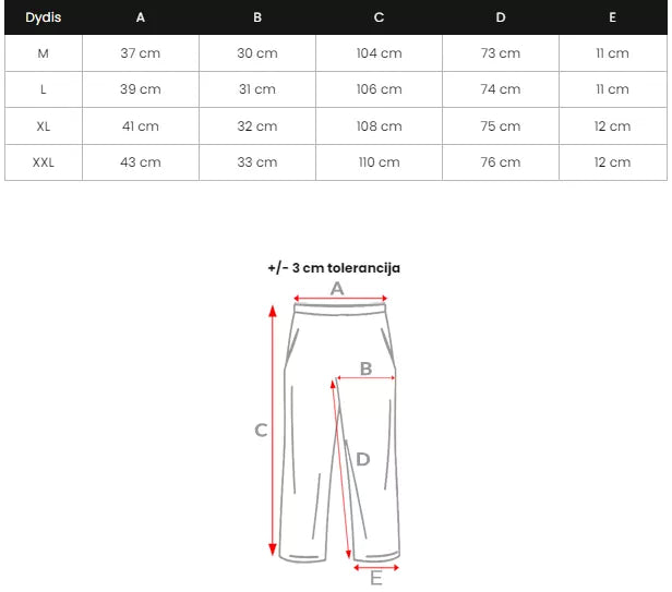 Men's black trousers Brin