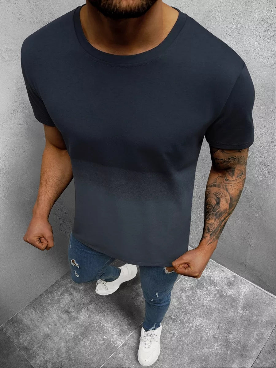Men's dark blue T-shirt Boket