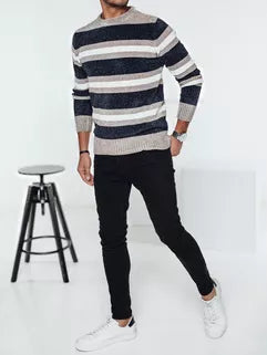 Men's navy blue sweater Anthony