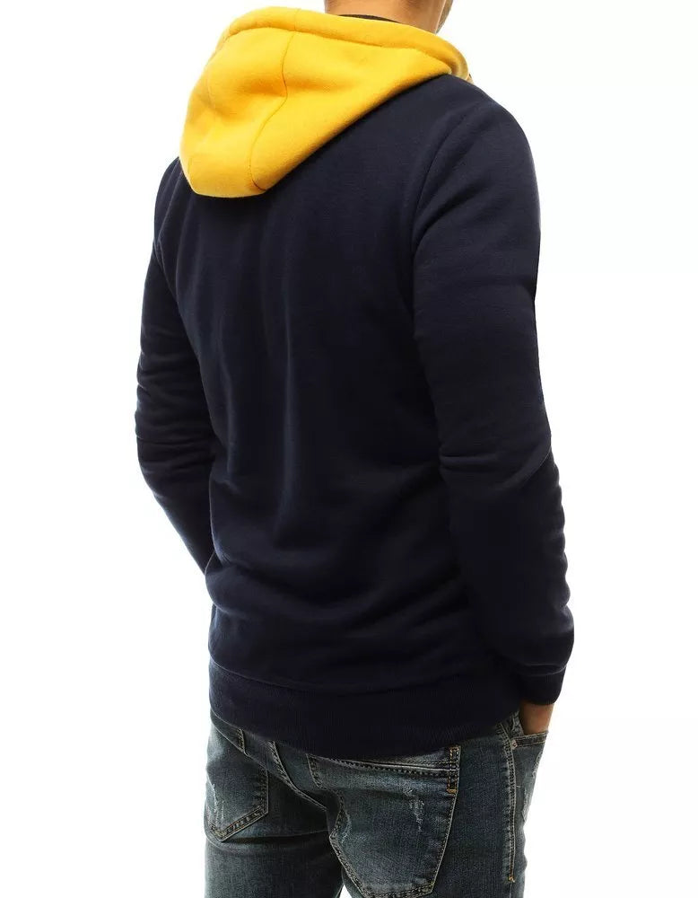 Men's dark blue sweater Gorel 