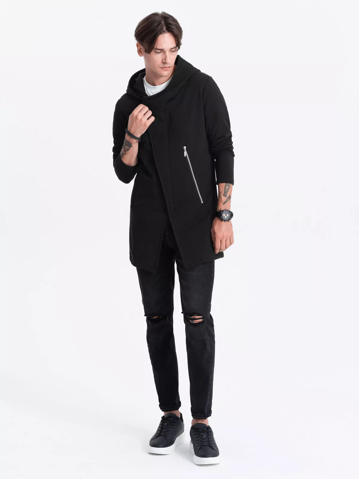 Men's dark blue sweater Hugo