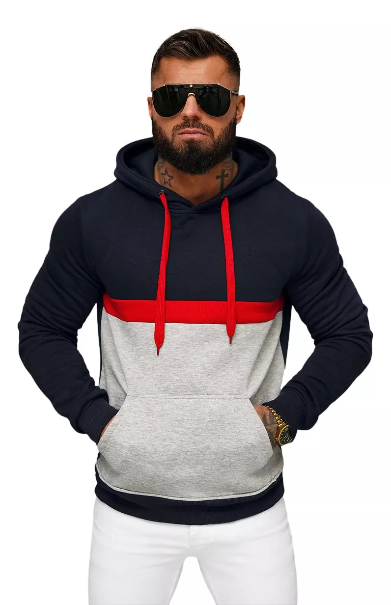 Men's dark blue sweater Ovil