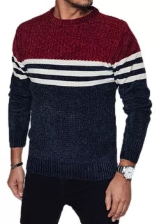 Men's navy blue sweater Tonum