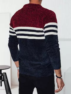 Men's navy blue sweater Tonum
