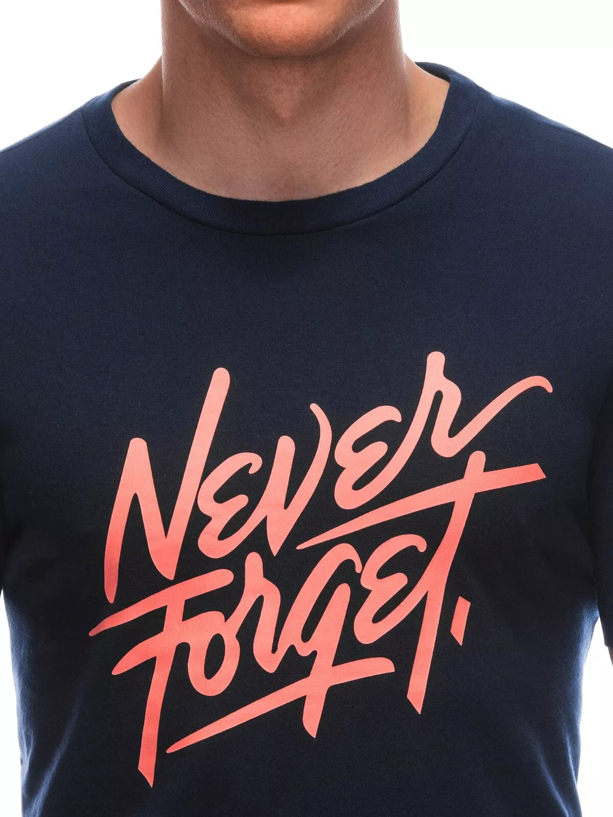 Men's dark blue Forget T-shirt