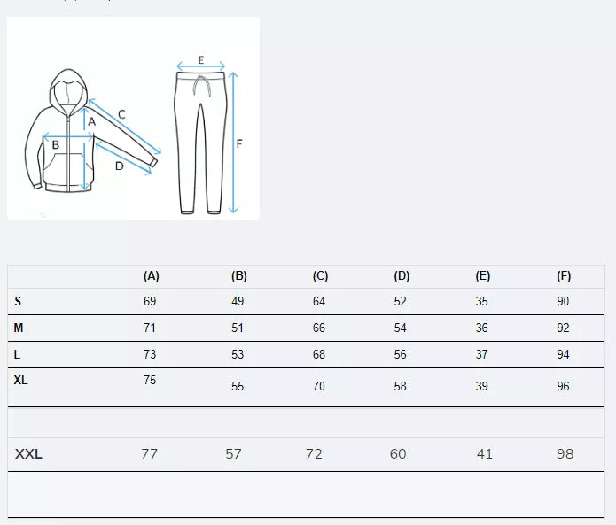 Men's dark blue Zen tracksuit.