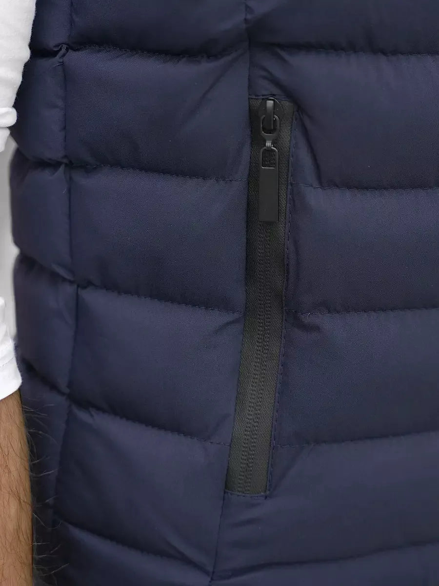 Men's vest in dark blue color Mira