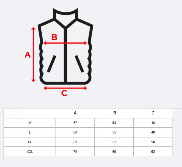 Men's vest in dark blue color Mira