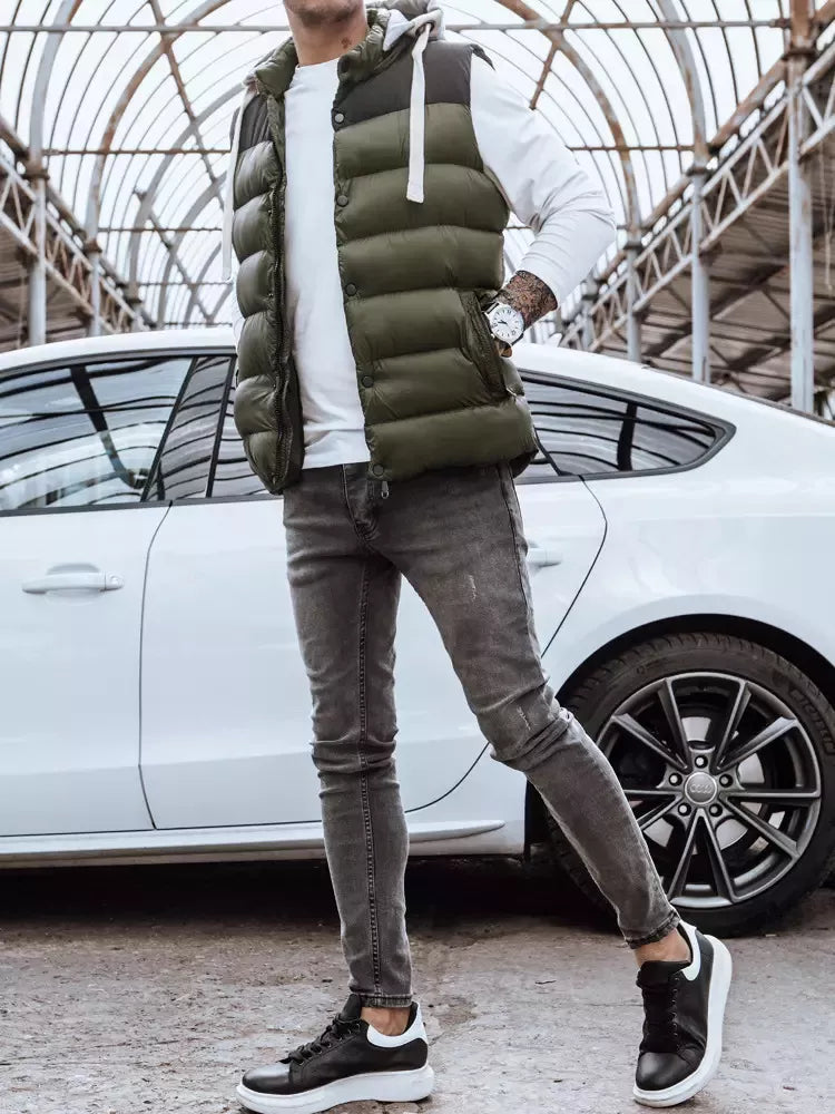 Men's green vest Doger