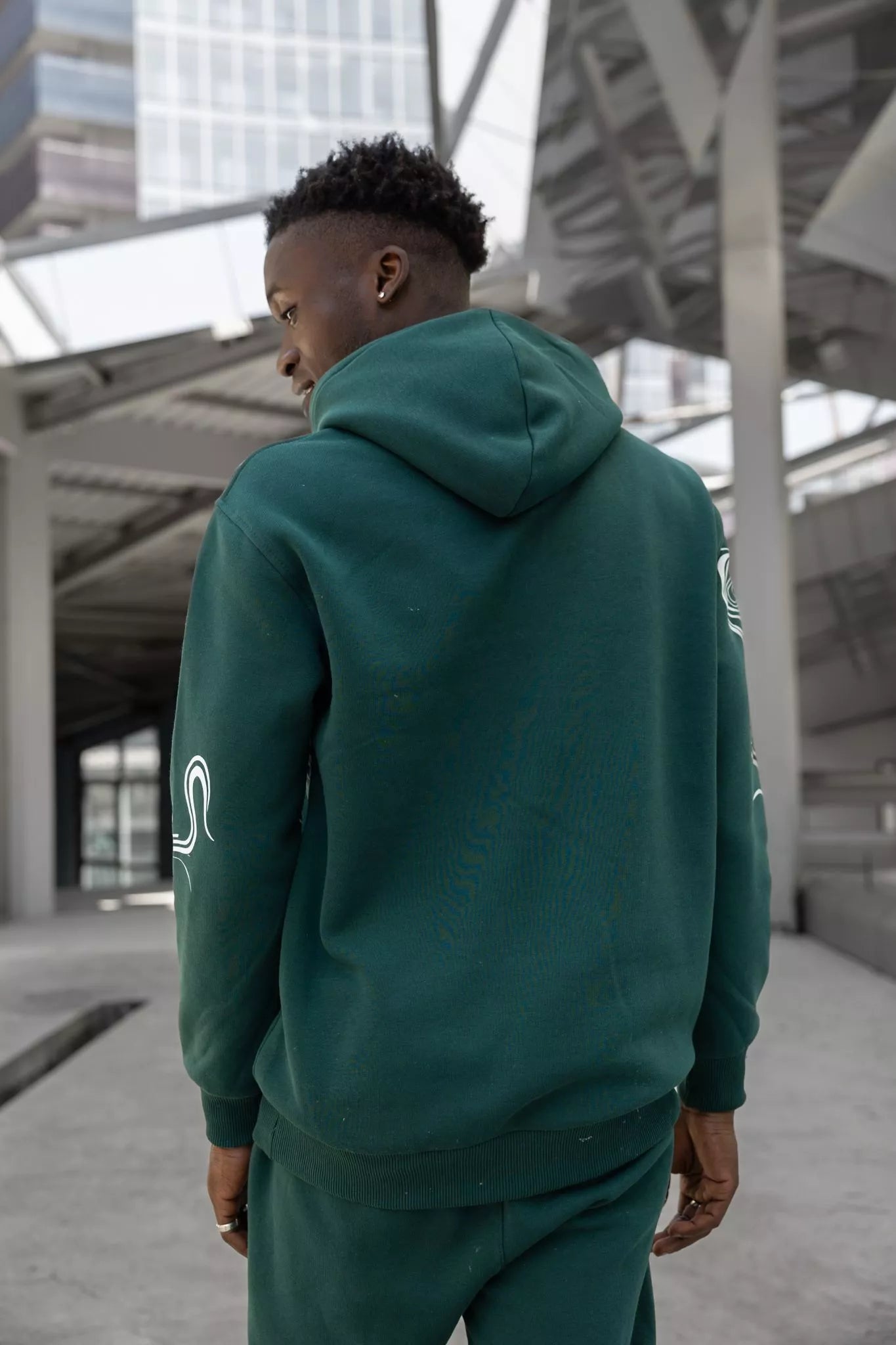 Men's green tracksuit Road Trip