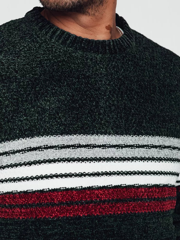 Green men's sweater Fimol