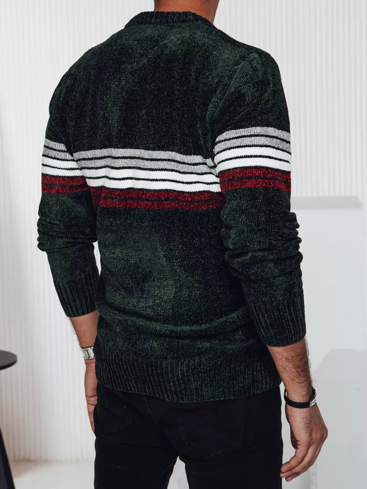 Green men's sweater Fimol