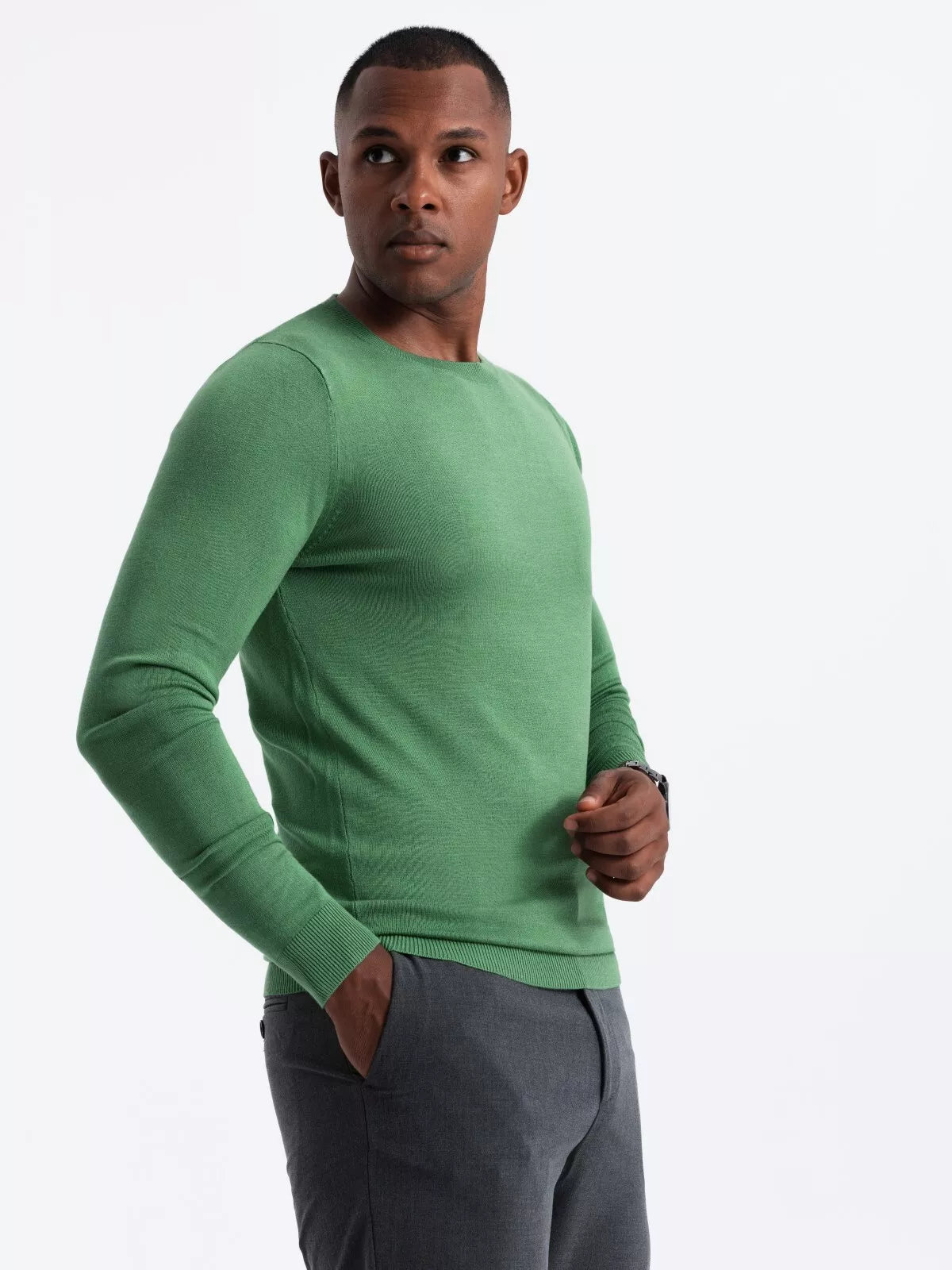 Men's green sweater Oscar