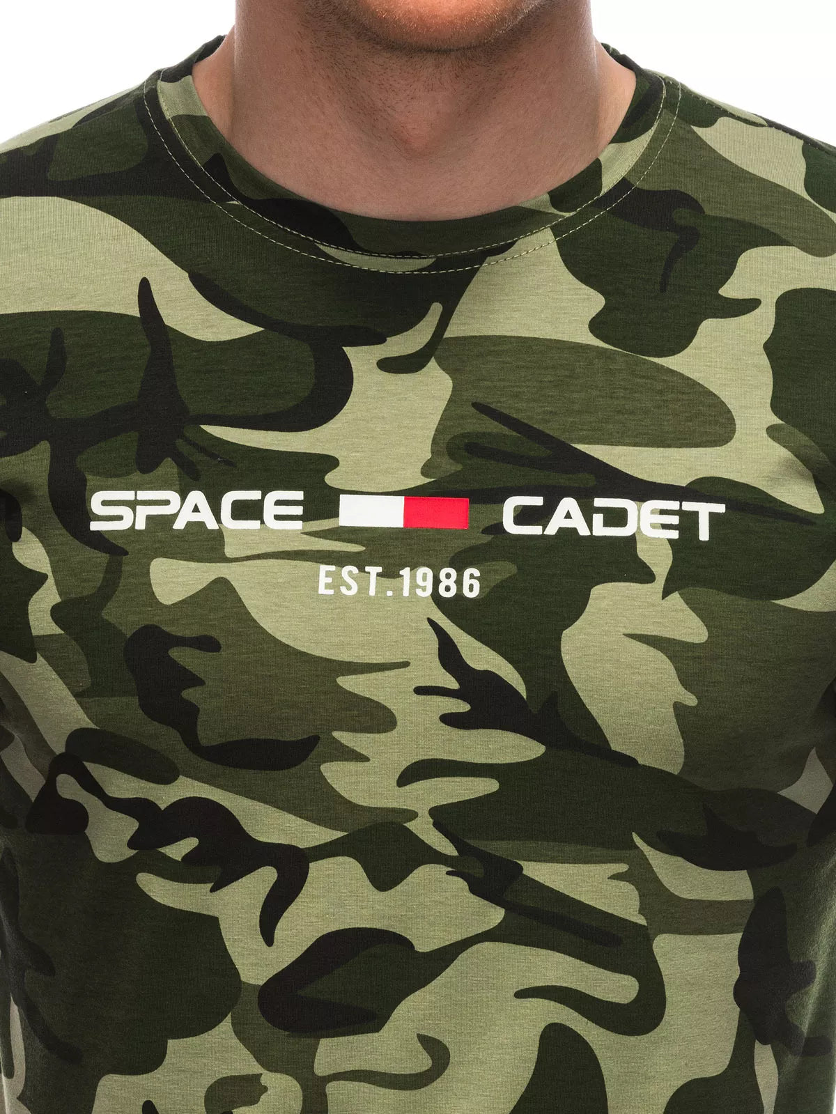 Men's green camouflage shirt Cadet