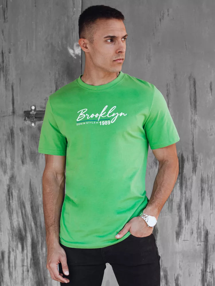 Men's green T-shirt CityStyle