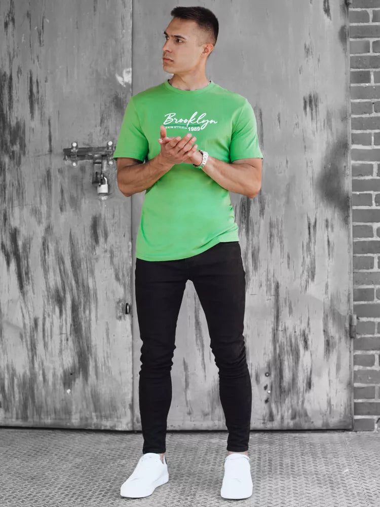 Men's green T-shirt CityStyle