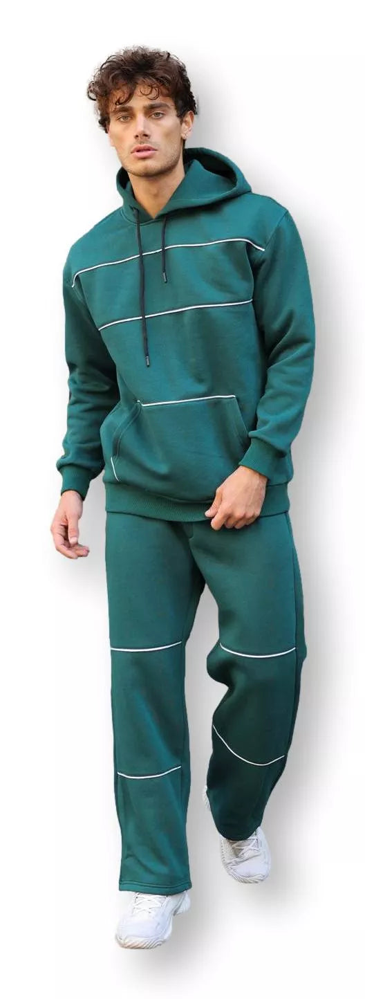 Green men's tracksuit Solo