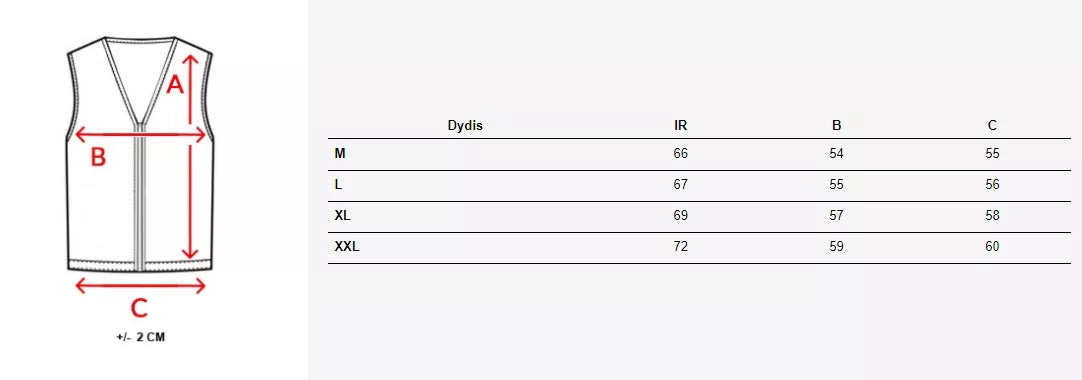 Men's blue vest Novar