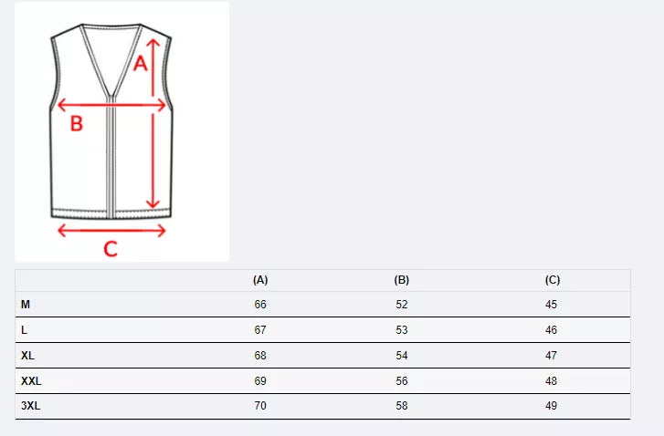 Men's blue vest Viko 