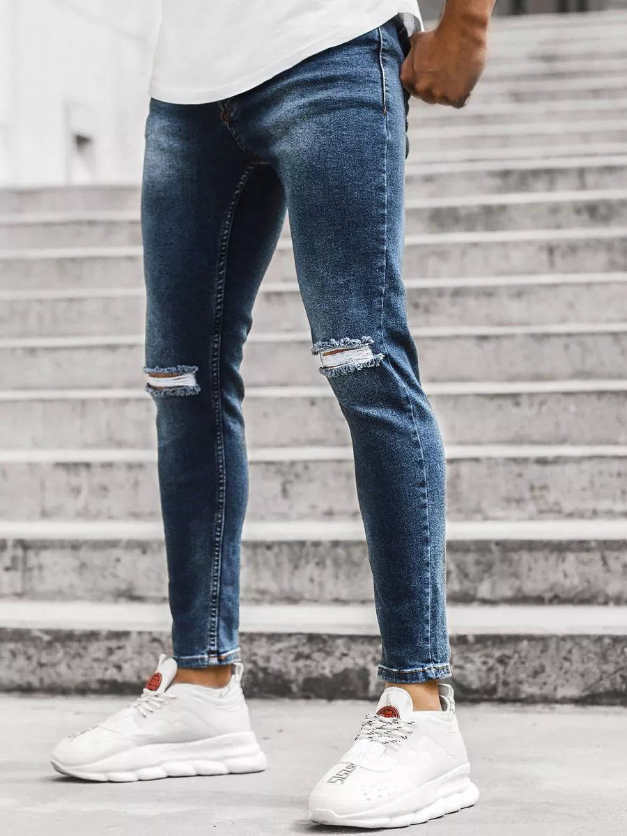 : Men's blue jeans Rolet