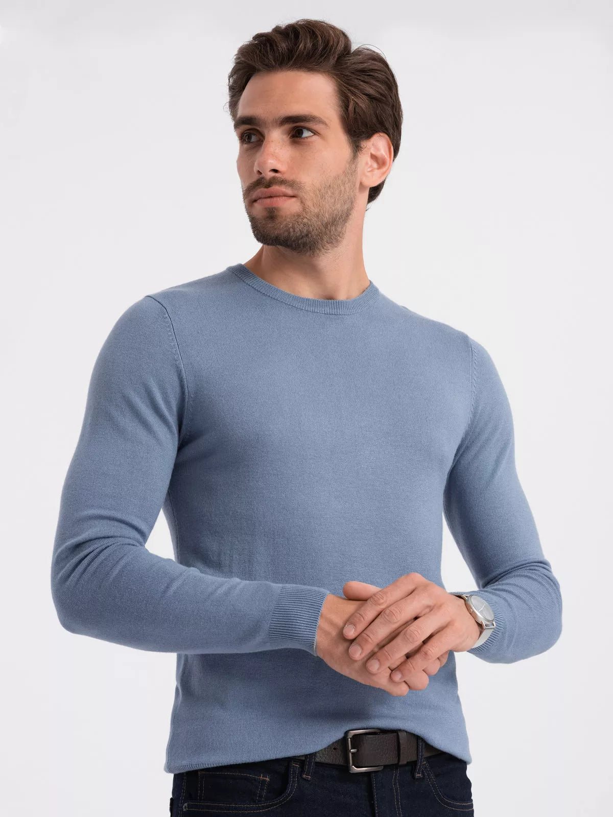 Men's blue sweater Oscar