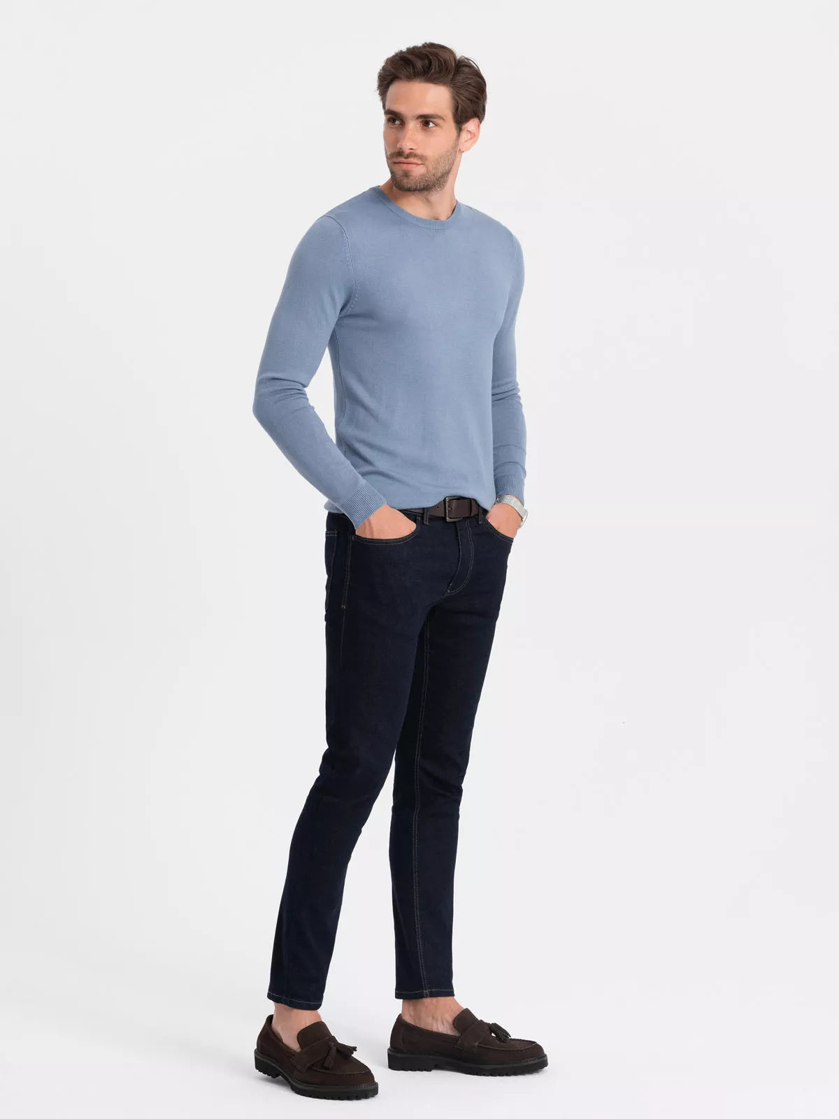 Men's blue sweater Oscar