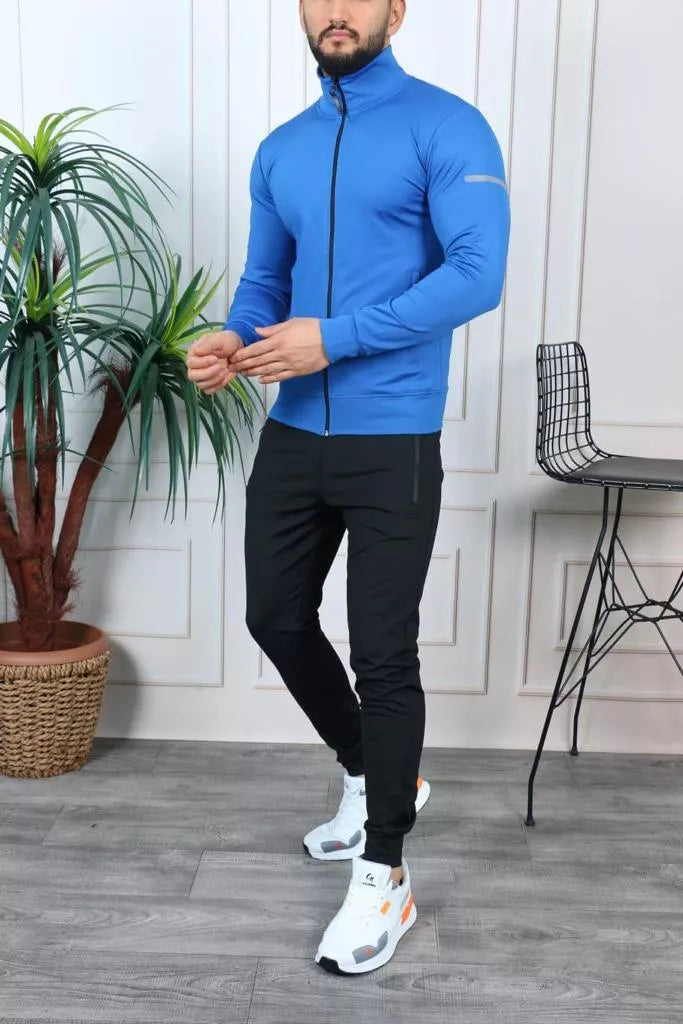 Men's blue Lerol tracksuit.