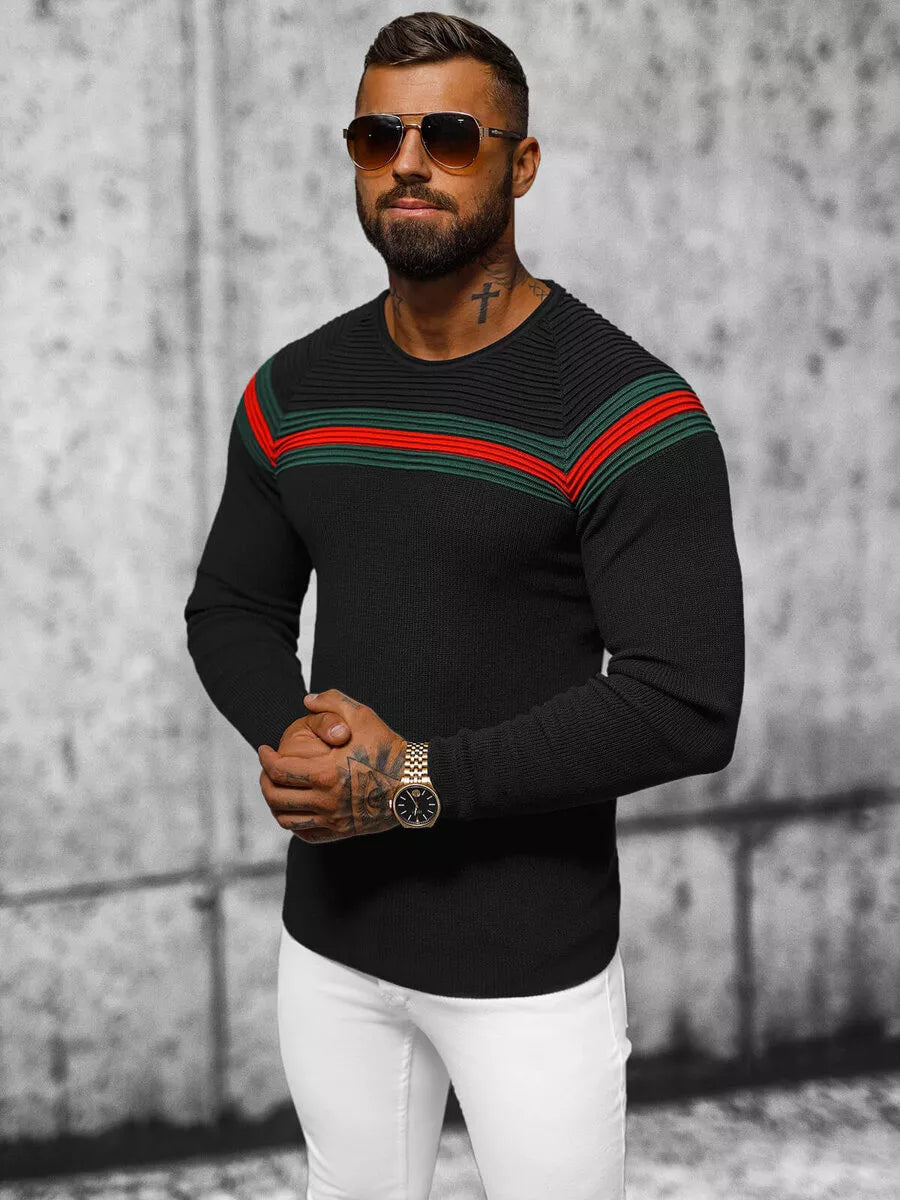 Men's black sweater Omer