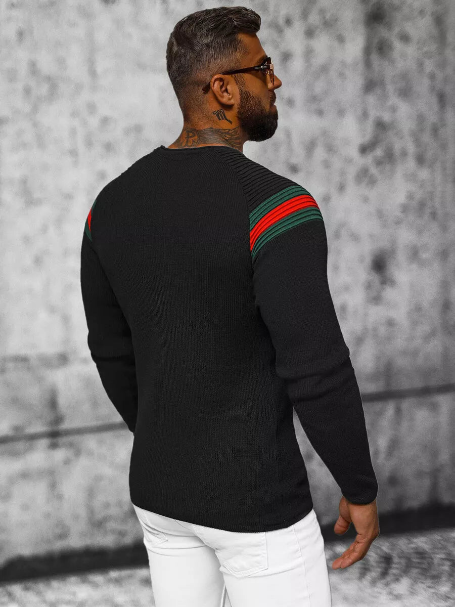 Men's black sweater Omer