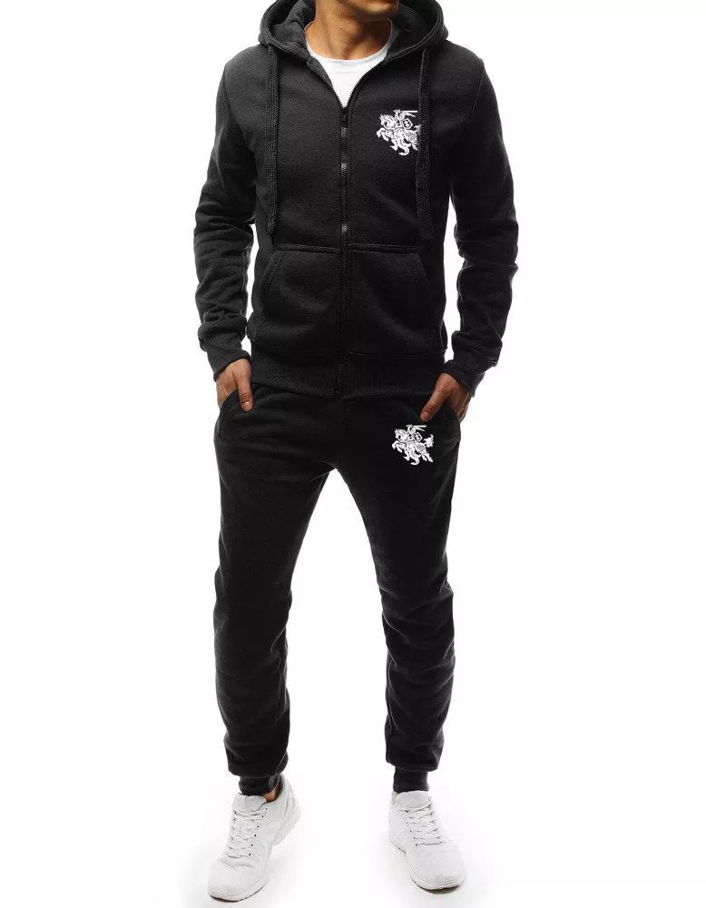 Men's black tracksuit Vytis