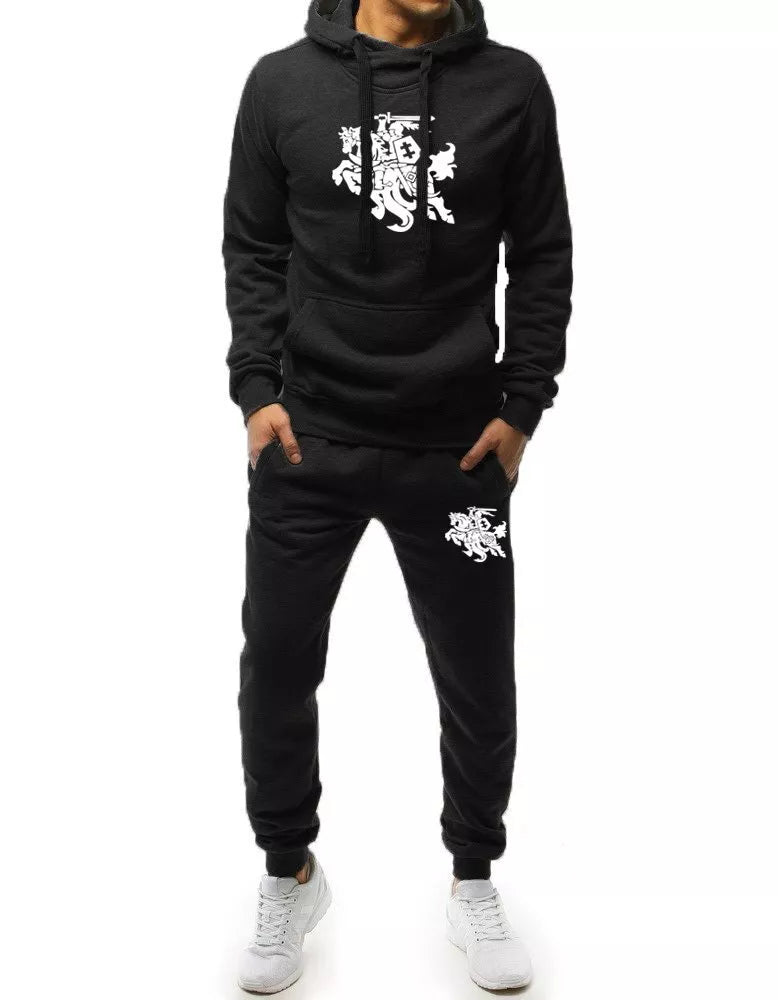 Men's black tracksuit Vytis