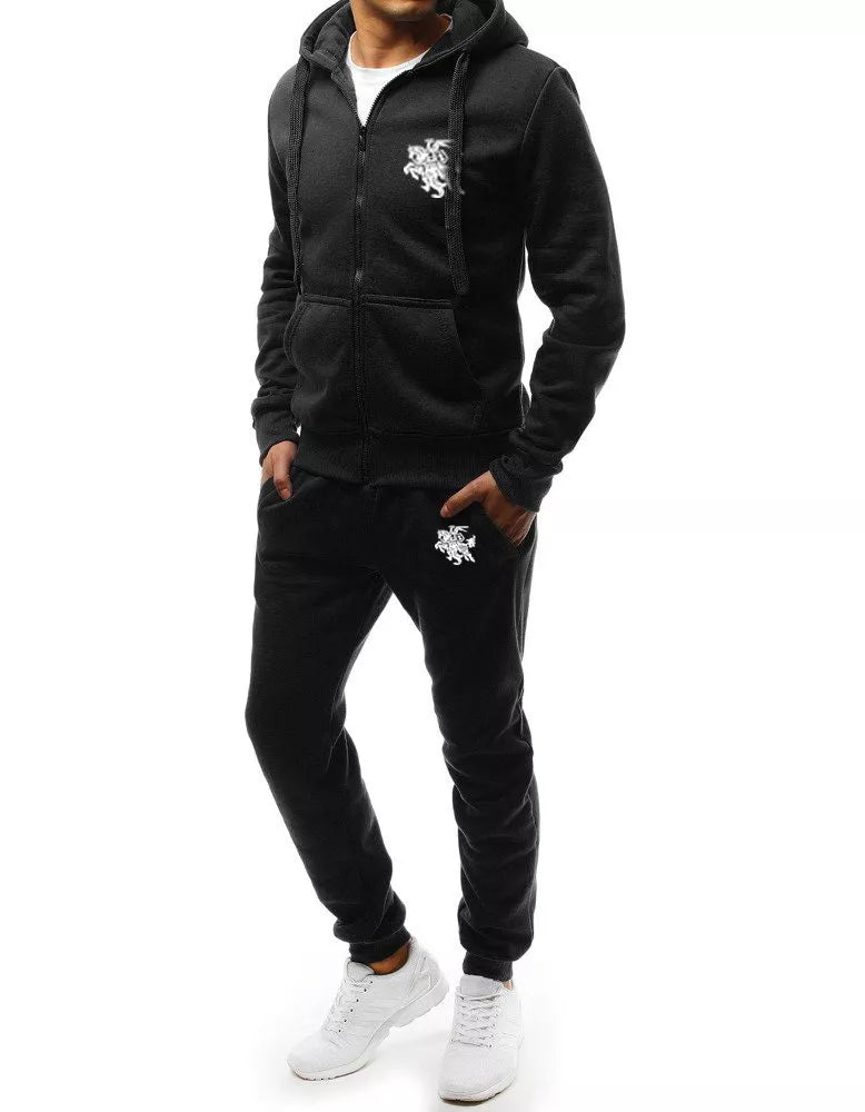 Men's black tracksuit Vytis