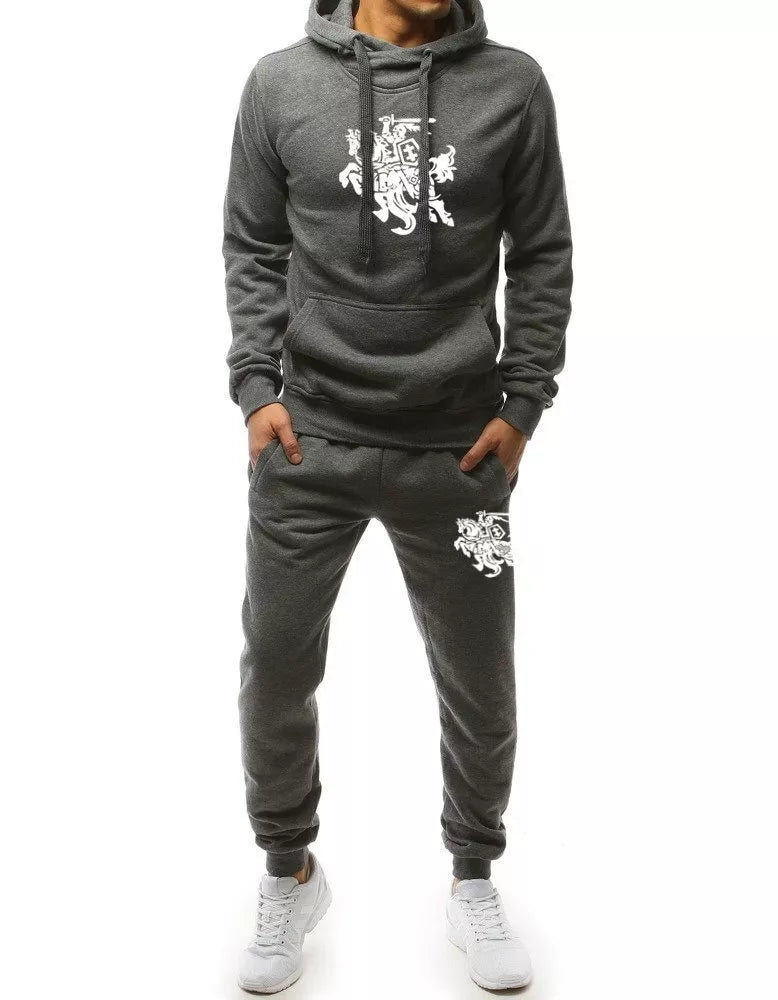 Men's dark gray tracksuit Vytis
