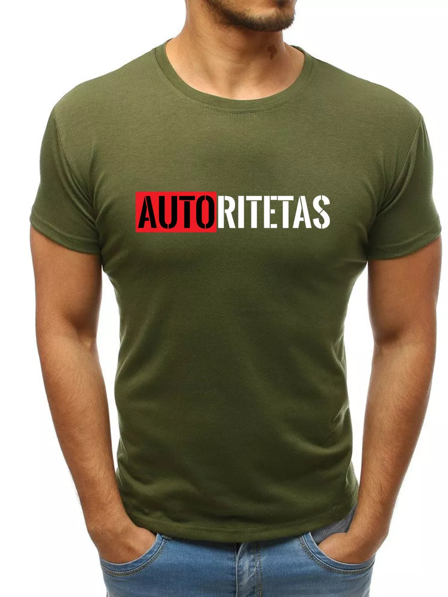 Khaki men's t-shirt Authority