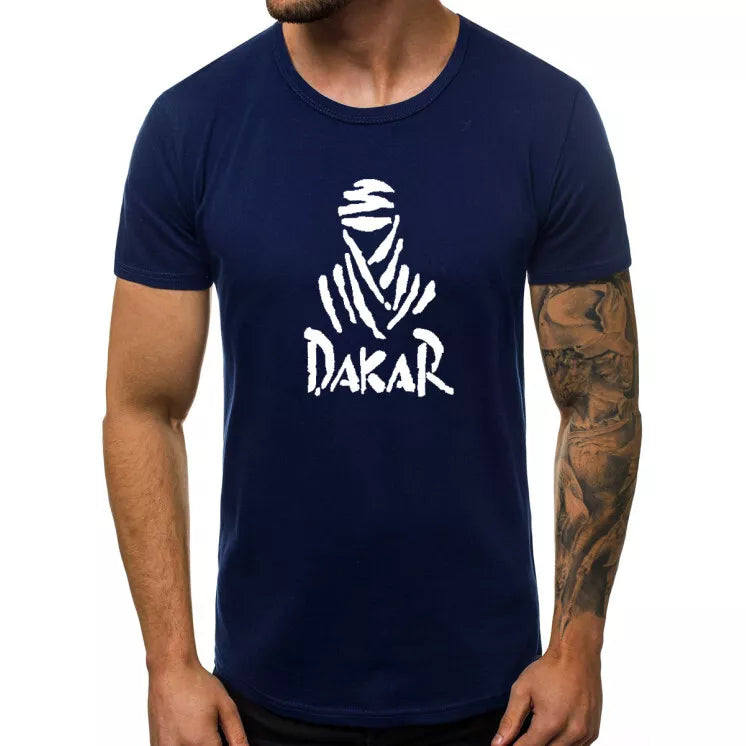 Dark blue men's T-shirt Dakar