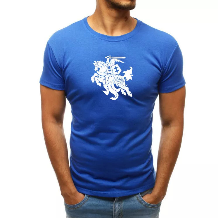 Light blue men's T-shirt VYTIS