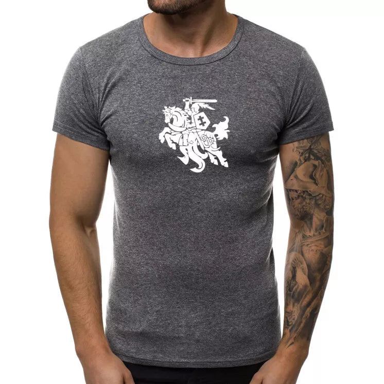 Dark gray men's T-shirt VYTIS