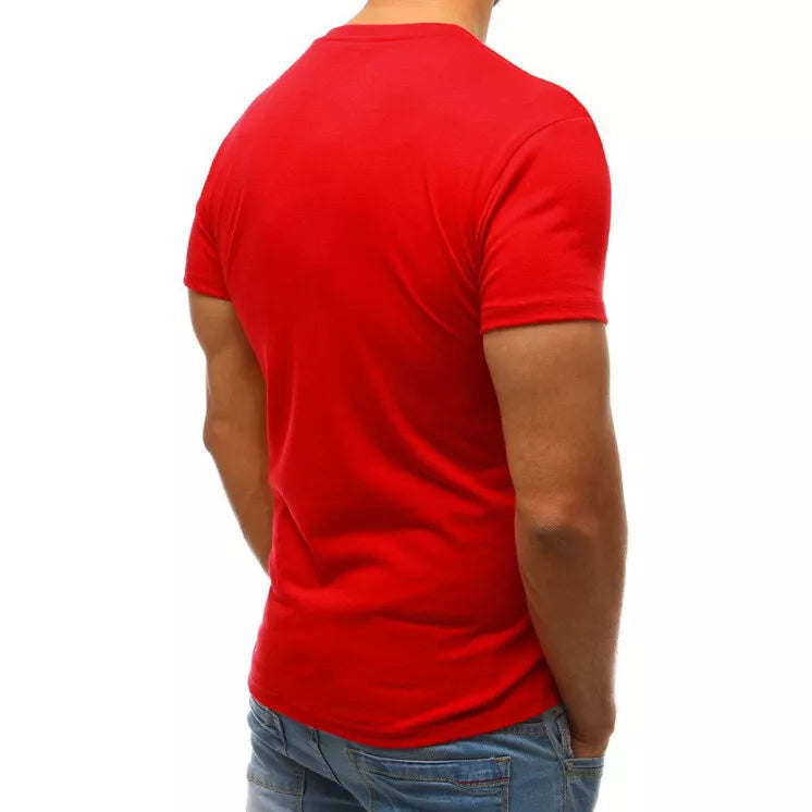 Red men's T-shirt VYTIS