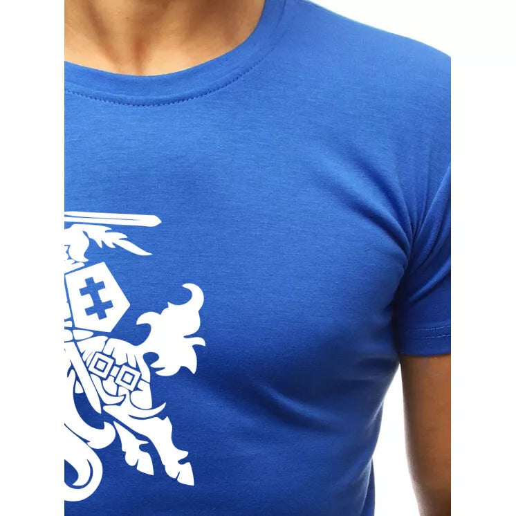 Light blue men's T-shirt VYTIS