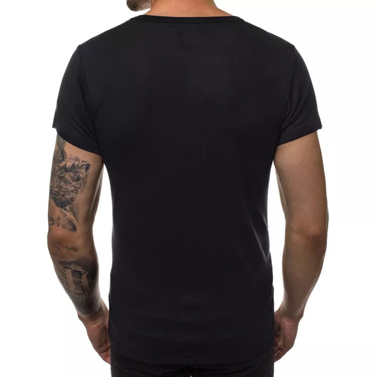Black men's T-shirt VYTIS