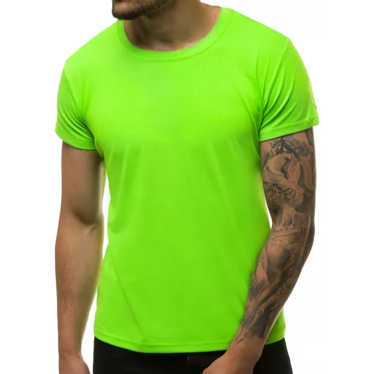 Green neon men's T-shirt Lika