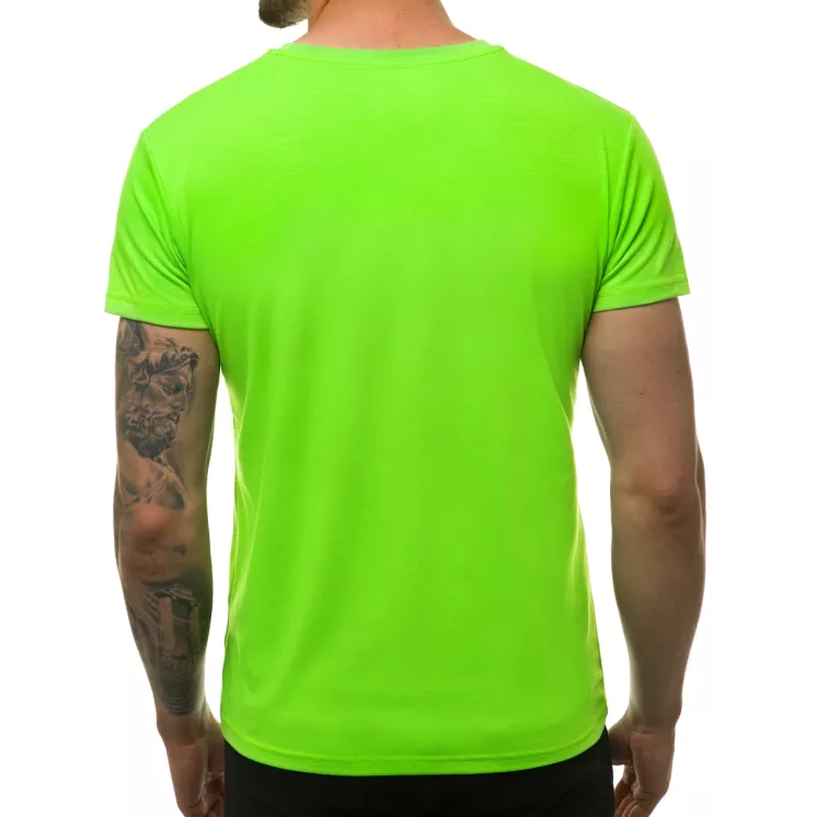 Green neon men's T-shirt Lika